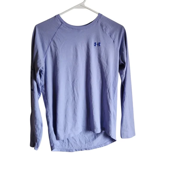 Under Armour Women's Long Sleeve Tee - Light Blue - Picture 5 of 12